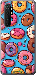 2D пластиковий чехол Пончики для Xiaomi Mi Note 10 Lite - 6318t-1937 изображение 