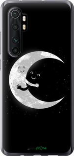 2D пластиковый чехол Лунные объятия для Xiaomi Mi Note 10 Lite - 6508t-1937 изображение 