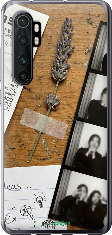 2D пластиковый чехол Aesthetic Scrapbook Collage для Xiaomi Mi Note 10 Lite - 6773t-1937 изображение 
