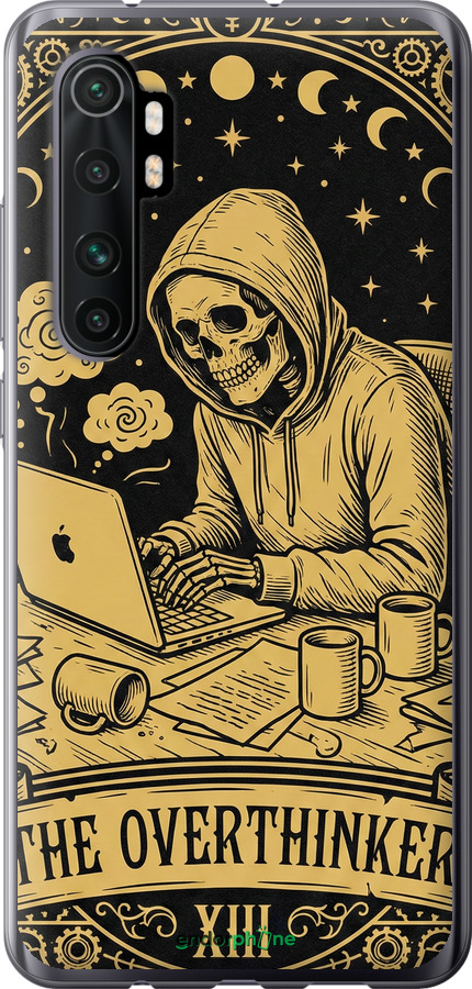 2D пластиковый чехол The Overthinker для Xiaomi Mi Note 10 Lite - 6774t-1937 изображение 