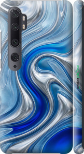 3D пластиковий матовий чехол Liquid Chrome для Xiaomi Mi Note 10 - 6781m-1820 изображение 