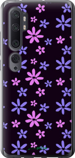 Силіконовий чехол з квітами для Xiaomi Mi Note 10 - 6258u-1820 изображение 