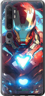 Силіконовий чехол Железный человек для Xiaomi Mi Note 10 - 6372u-1820 изображение 