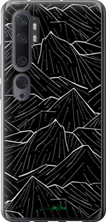 2D пластиковый чехол С изображением Темных гор для Xiaomi Mi Note 10 - 6489t-1820 изображение 