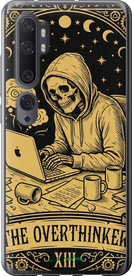 Силиконовый чехол The Overthinker для Xiaomi Mi Note 10 - 6774u-1820 изображение 