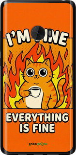 Силиконовый чехол 'Funny Cat' для Xiaomi Mi Note 2 изображение 3