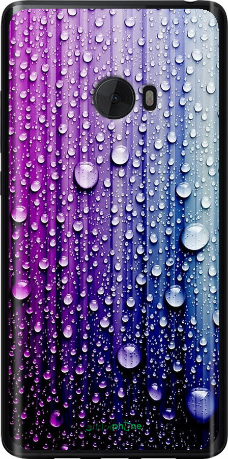 

Силіконовий чохол "Краплини води" для Xiaomi Mi Note 2, Синій