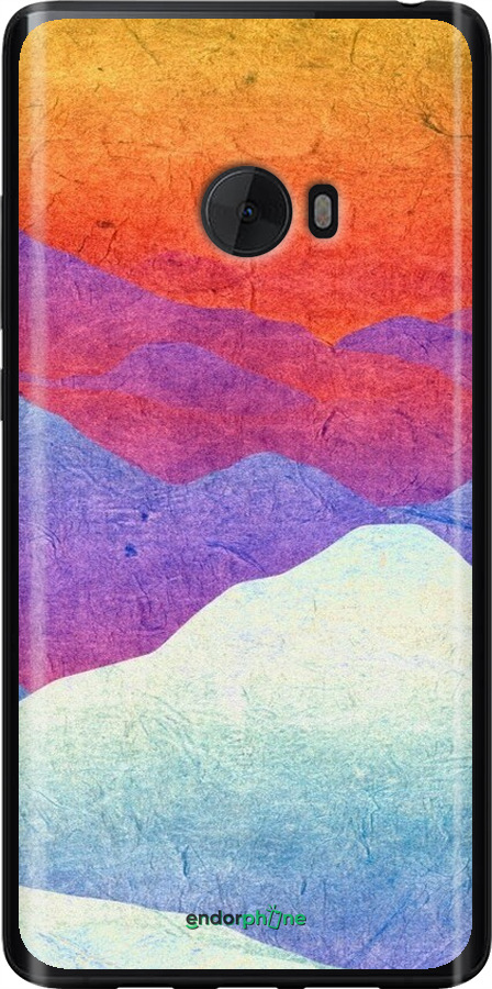 Силиконовый чехол Горный закат для Xiaomi Mi Note 2 - 6479u-422 изображение 