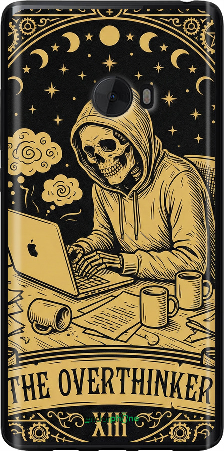 Силіконовий чехол The Overthinker для Xiaomi Mi Note 2 - 6774u-422 изображение 