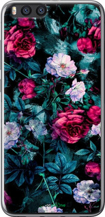 Силиконовый чехол Сад и розы для Xiaomi Mi Note 3 - 6483u-978 изображение 