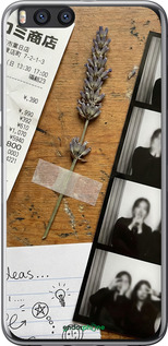 Силиконовый чехол 'Aesthetic Scrapbook Collage' для Xiaomi Mi Note 3 изображение 4