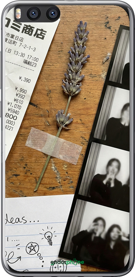 Силиконовый чехол Aesthetic Scrapbook Collage для Xiaomi Mi Note 3 - 6773u-978 изображение 