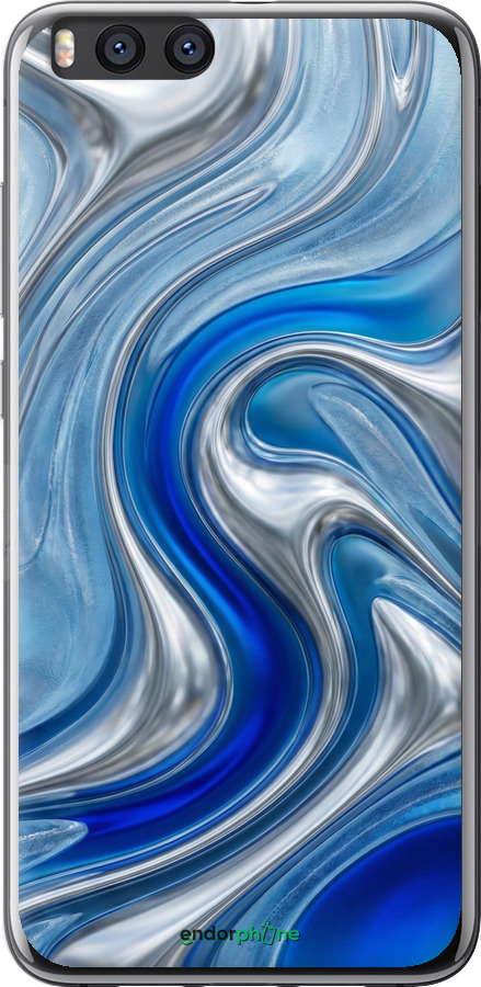 Силиконовый чехол Liquid Chrome для Xiaomi Mi Note 3 - 6781u-978 изображение 