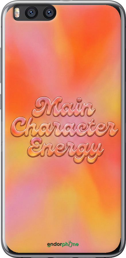 Силиконовый чехол Aura Gradient Main Character Energy Aesthetic Y2K для Xiaomi Mi Note 3 - 6783u-978 изображение 