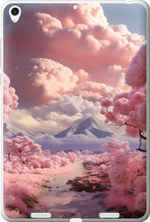 Силіконовий чехол Рожеві хмари для Xiaomi Mi Pad - 5660u-361 изображение 