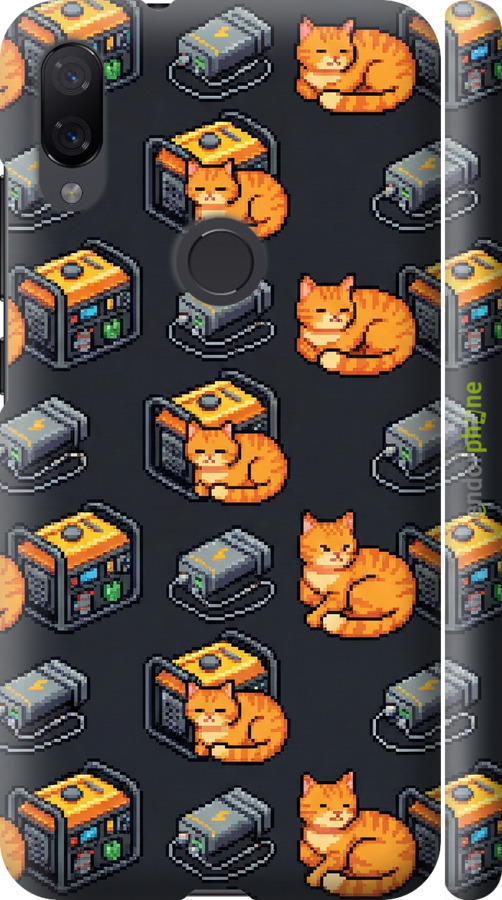 3D пластиковый матовый чехол Autonomous Zone для Xiaomi Mi Play - 6771m-1644 изображение 