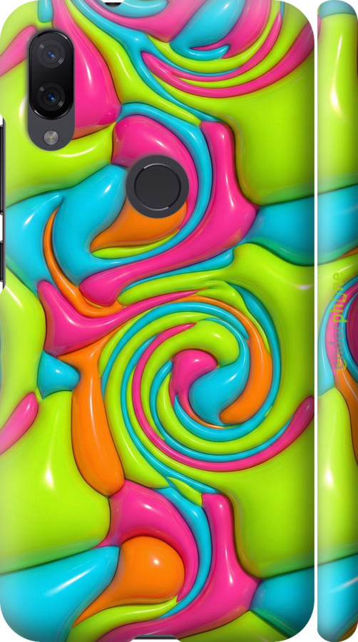 3D пластиковый матовый чехол Y2K Jelly Dream для Xiaomi Mi Play - 6780m-1644 изображение 