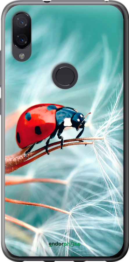 2D пластиковый чехол Божья коровка для Xiaomi Mi Play - 6049t-1644 изображение 