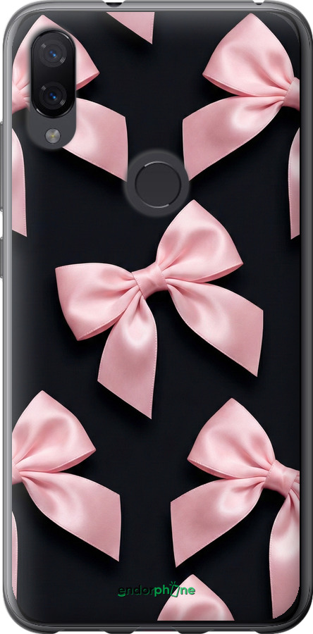 Силіконовий чехол Coquette Ribbons Dark Coquette для Xiaomi Mi Play - 6767u-1644 изображение 