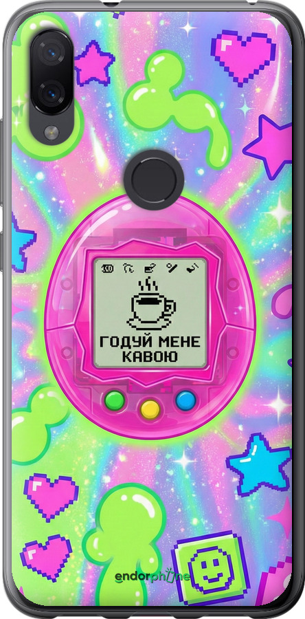 2D пластиковый чехол Y2K Aesthetic Retro Pet: Годуй мене кавою для Xiaomi Mi Play - 6784t-1644 изображение 