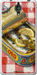 2D пластиковый чехол 'Vintage Sardine Tin Phone' для Xiaomi Mi4 изображение 4