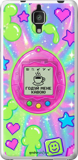 2D пластиковый чехол 'Y2K Aesthetic Retro Pet: Годуй мене кавою' для Xiaomi Mi4 изображение 3