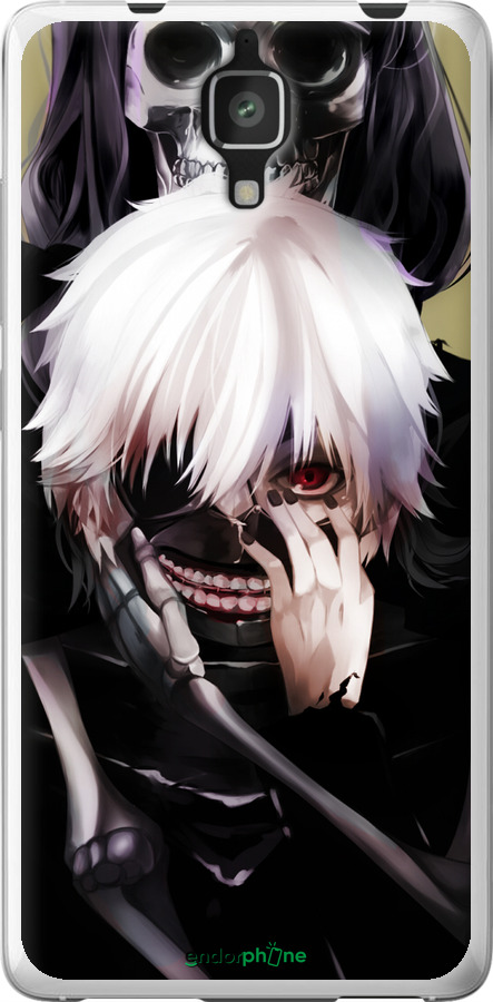 

2D пластиковий чохол "Токійський Гуль" для Xiaomi Mi4, Чорний