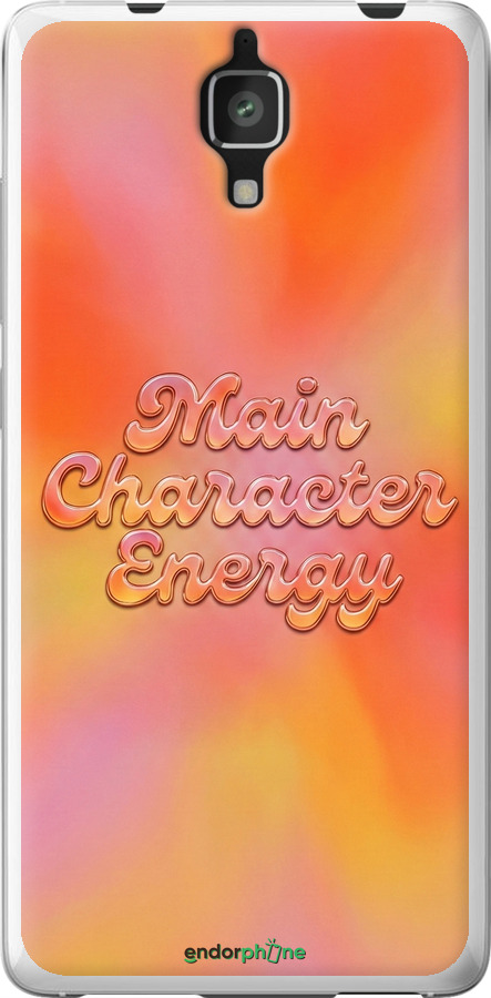 2D пластиковый чехол Aura Gradient Main Character Energy Aesthetic Y2K для Xiaomi Mi4 - 6783t-163 изображение 