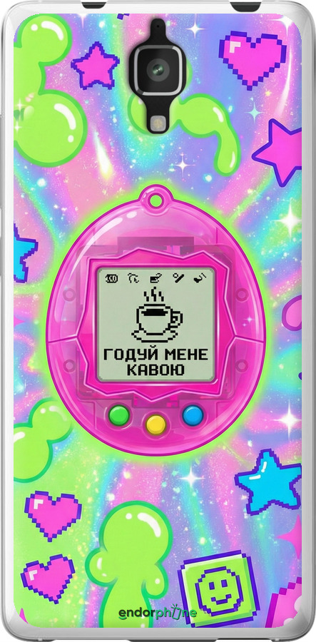 2D пластиковый чехол Y2K Aesthetic Retro Pet: Годуй мене кавою для Xiaomi Mi4 - 6784t-163 изображение 