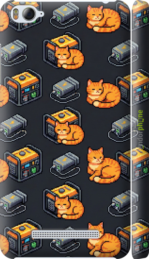 3D пластиковый матовый чехол Autonomous Zone для Xiaomi Mi4c - 6771m-178 изображение 