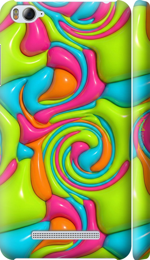 3D пластиковий матовий чехол Y2K Jelly Dream для Xiaomi Mi4i - 6780m-177 изображение 