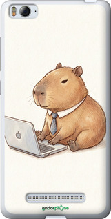 2D пластиковый чехол 'Funny Capybara CEO Working' для Xiaomi Mi4c изображение 2