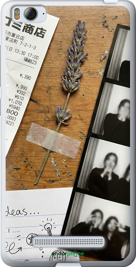 2D пластиковый чехол Aesthetic Scrapbook Collage для Xiaomi Mi4c - 6773t-178 изображение 