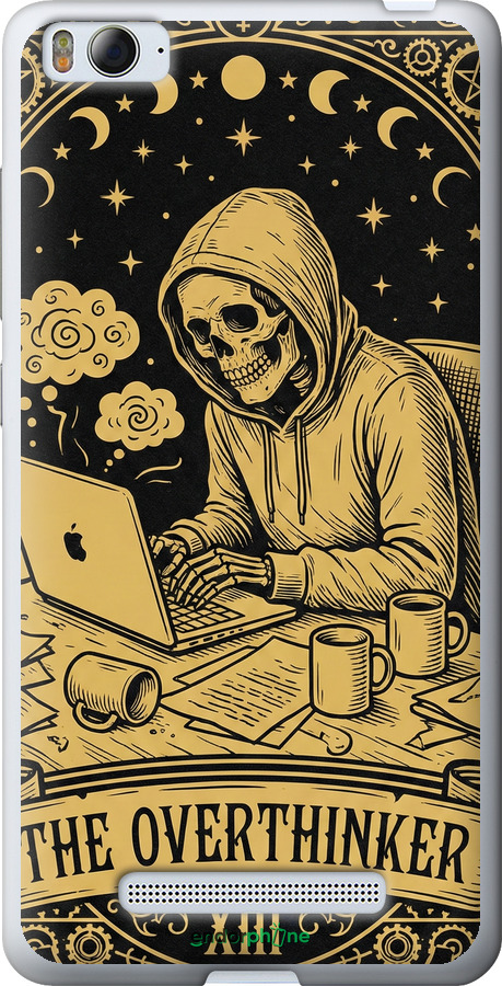 2D пластиковий чехол The Overthinker для Xiaomi Mi4c - 6774t-178 изображение 