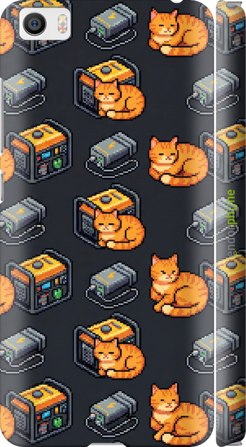 3D пластиковый глянцевый чехол Autonomous Zone для Xiaomi Mi5 - 6771c-180 изображение 