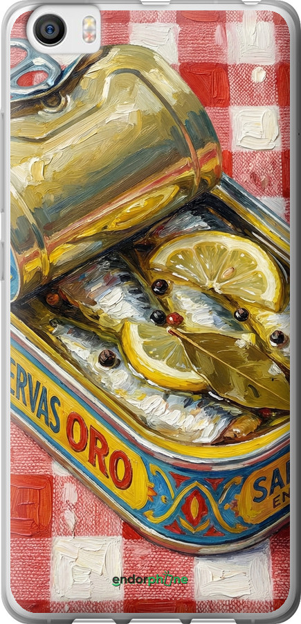 2D пластиковий чехол Vintage Sardine Tin Phone для Xiaomi Mi5 - 6772t-180 изображение 