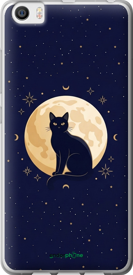 2D пластиковий чехол Cute Cat Celestial/Witchy для Xiaomi Mi5 - 6787t-180 изображение 