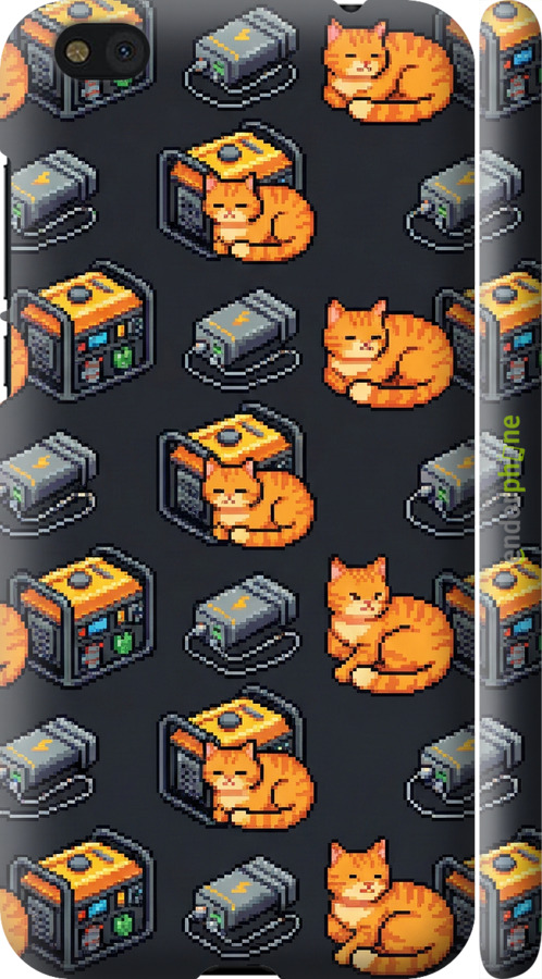 3D пластиковый матовый чехол Autonomous Zone для Xiaomi Mi5c - 6771m-820 изображение 