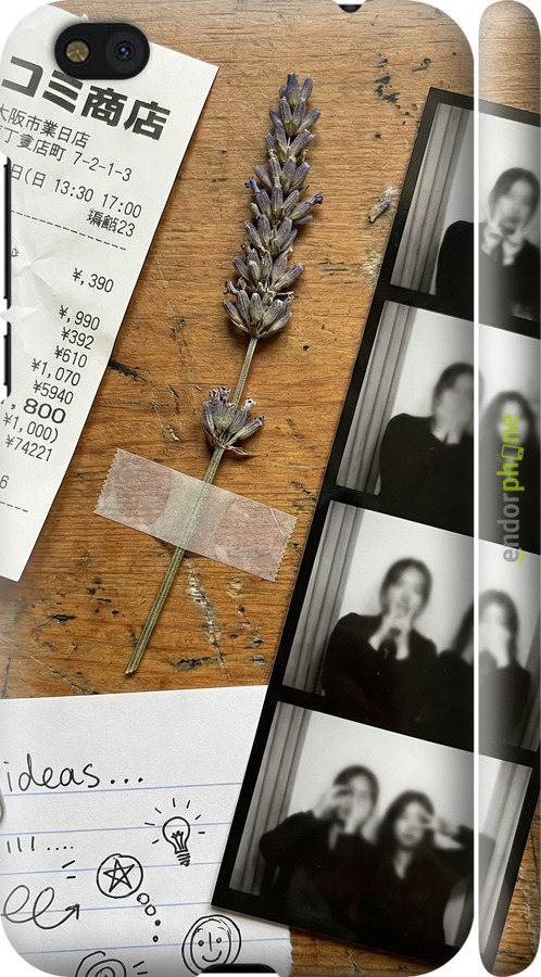 3D пластиковий матовий чехол Aesthetic Scrapbook Collage для Xiaomi Mi5c - 6773m-820 изображение 