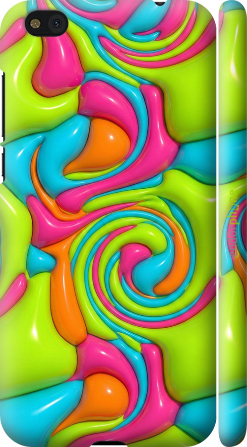 3D пластиковый матовый чехол Y2K Jelly Dream для Xiaomi Mi5c - 6780m-820 изображение 