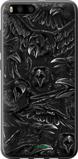 Силіконовий чехол Вороня лють для Xiaomi Mi6 - 6474u-965 изображение 