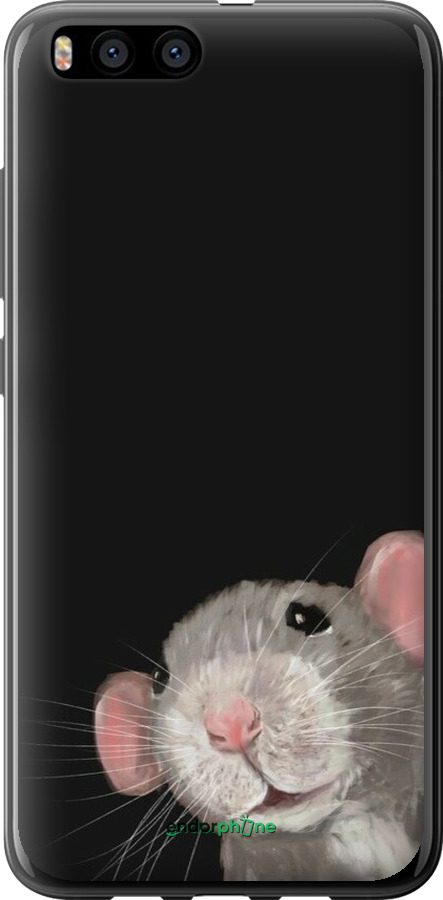 Силіконовий чехол The Peeking Rat для Xiaomi Mi6 - 6442u-965 изображение 