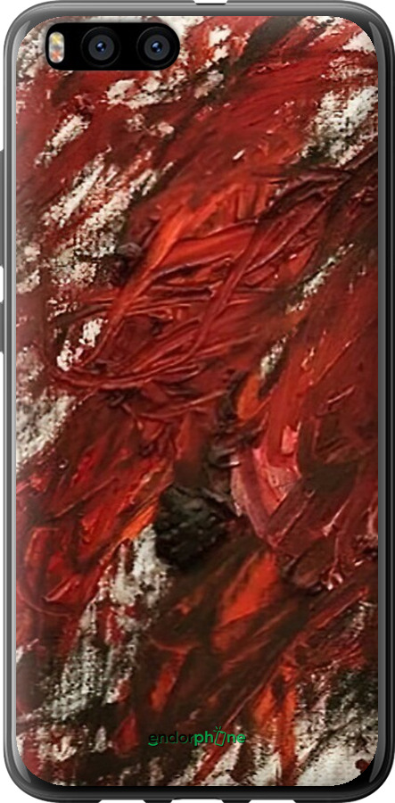 2D пластиковый чехол Абстрактная композиция в красных тонах для Xiaomi Mi6 - 6541t-965 изображение 