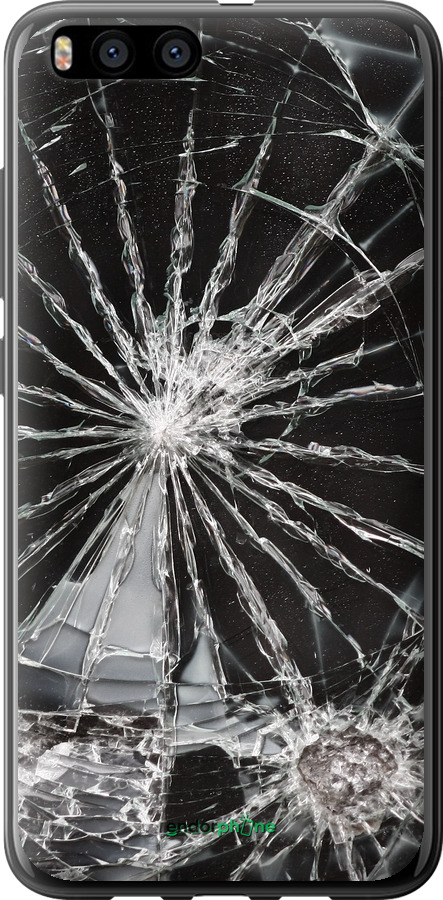 Силиконовый чехол Glass для Xiaomi Mi6 - 6608u-965 изображение 