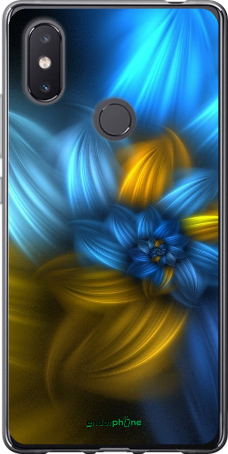 

Силіконовий чохол "Візерунок 46" для Xiaomi Mi8 SE, Синій