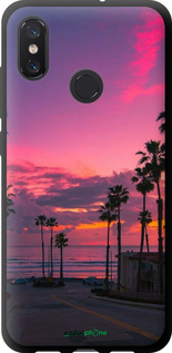 TPU чехол Пальмы для Xiaomi Mi8 - 5873b-1499 изображение 