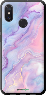TPU чехол Нежный мрамор для Xiaomi Mi8 - 6310b-1499 изображение 