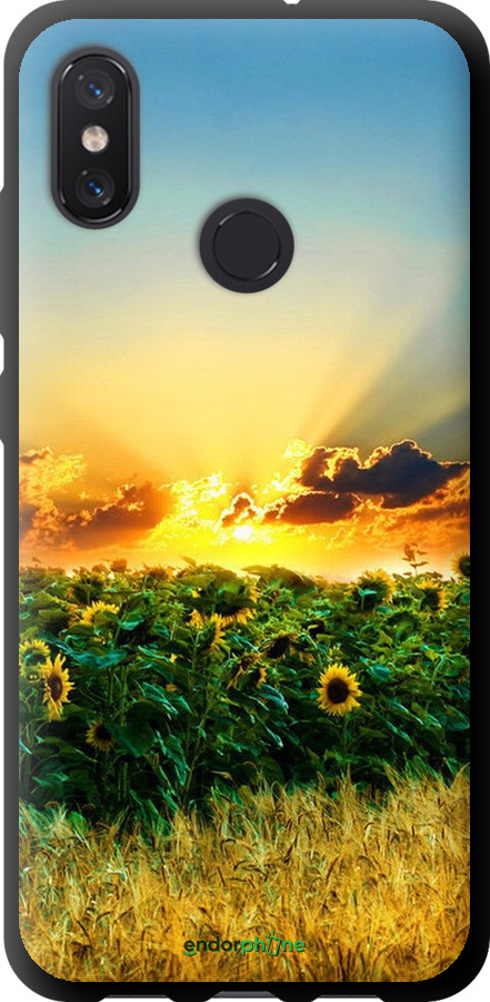 

TPU чорний чохол "Україна" для Xiaomi Mi8
