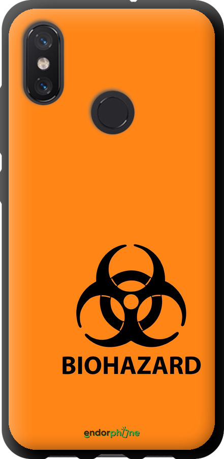 TPU чехол biohazard 33 для Xiaomi Mi8 - 4851b-1499 изображение 