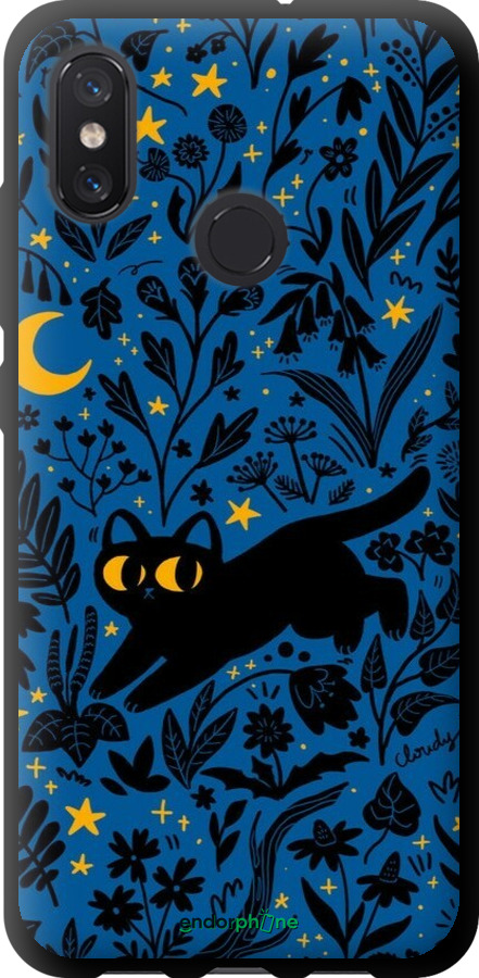 TPU чехол Летняя ночь для Xiaomi Mi8 - 6472b-1499 изображение 